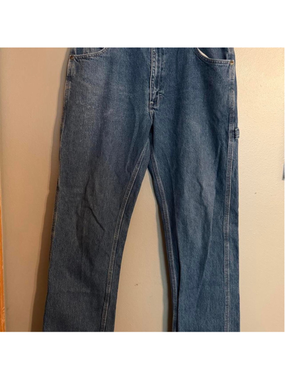 KEY blue denim carpenter jeans #workwear #carpenter #carpenterjeans #baggyjeans